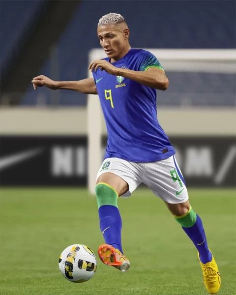 Brasilien VM Trøje 2022 Børn Udebanetrøje